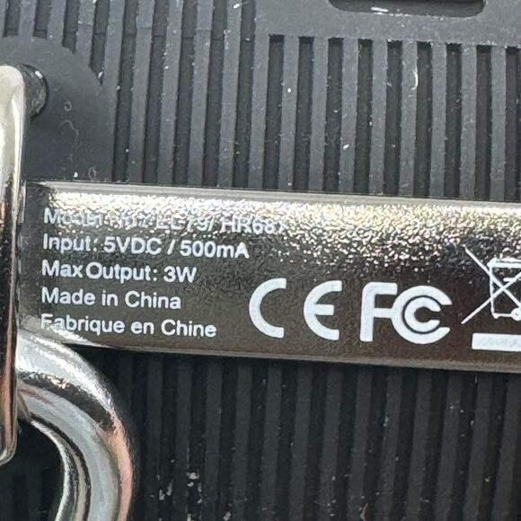 Starline RoxBox Cyclone Bluetooth Speaker Portable Compact Music Speaker Black - Picture 3 of 6